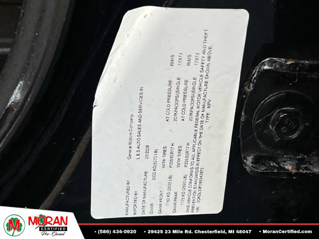 Used 2008 Pontiac Torrent 2WD image 17
