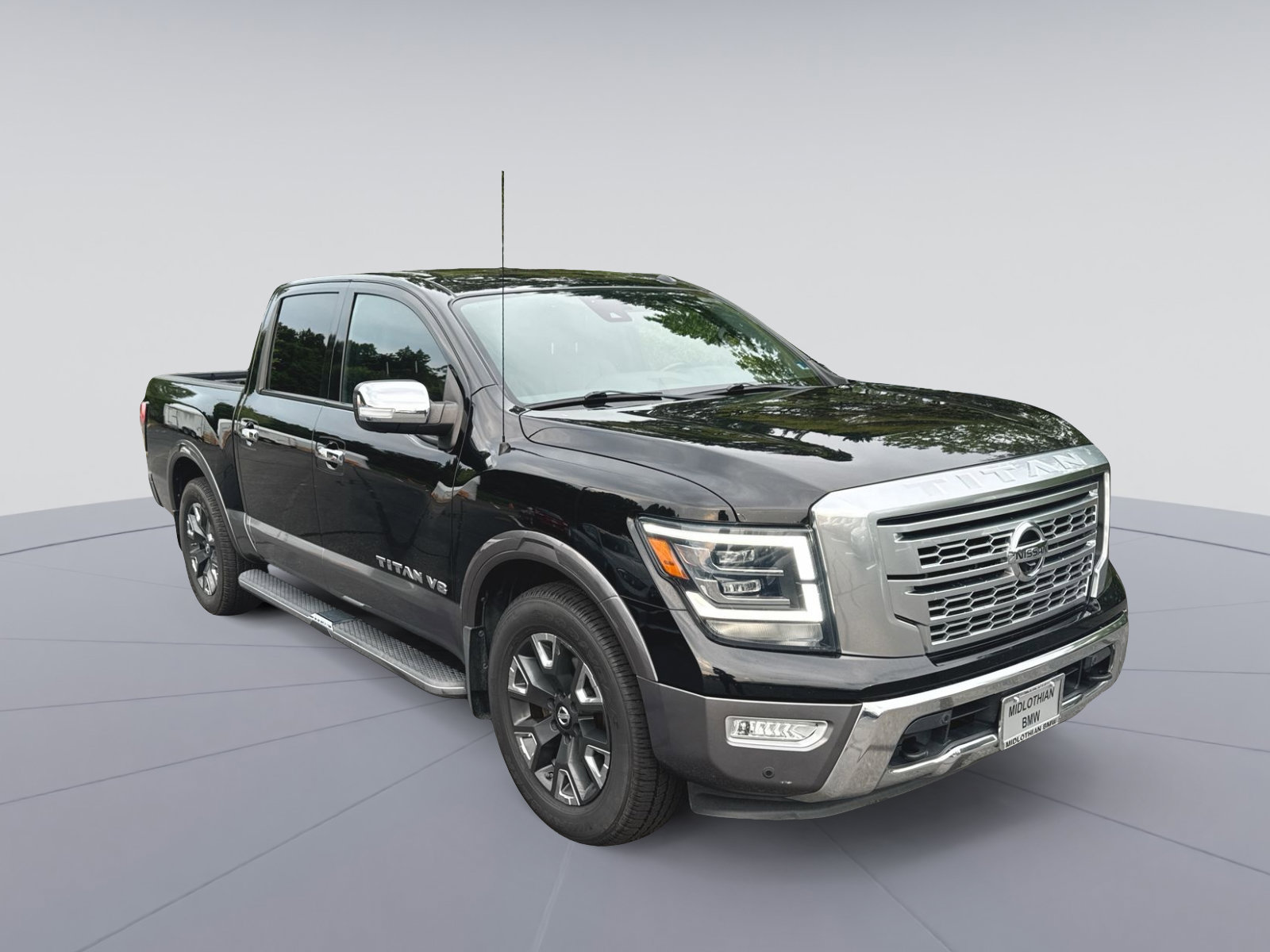 Used 2020 Nissan Titan Platinum Reserve w/ Moonroof Package RWD image 1