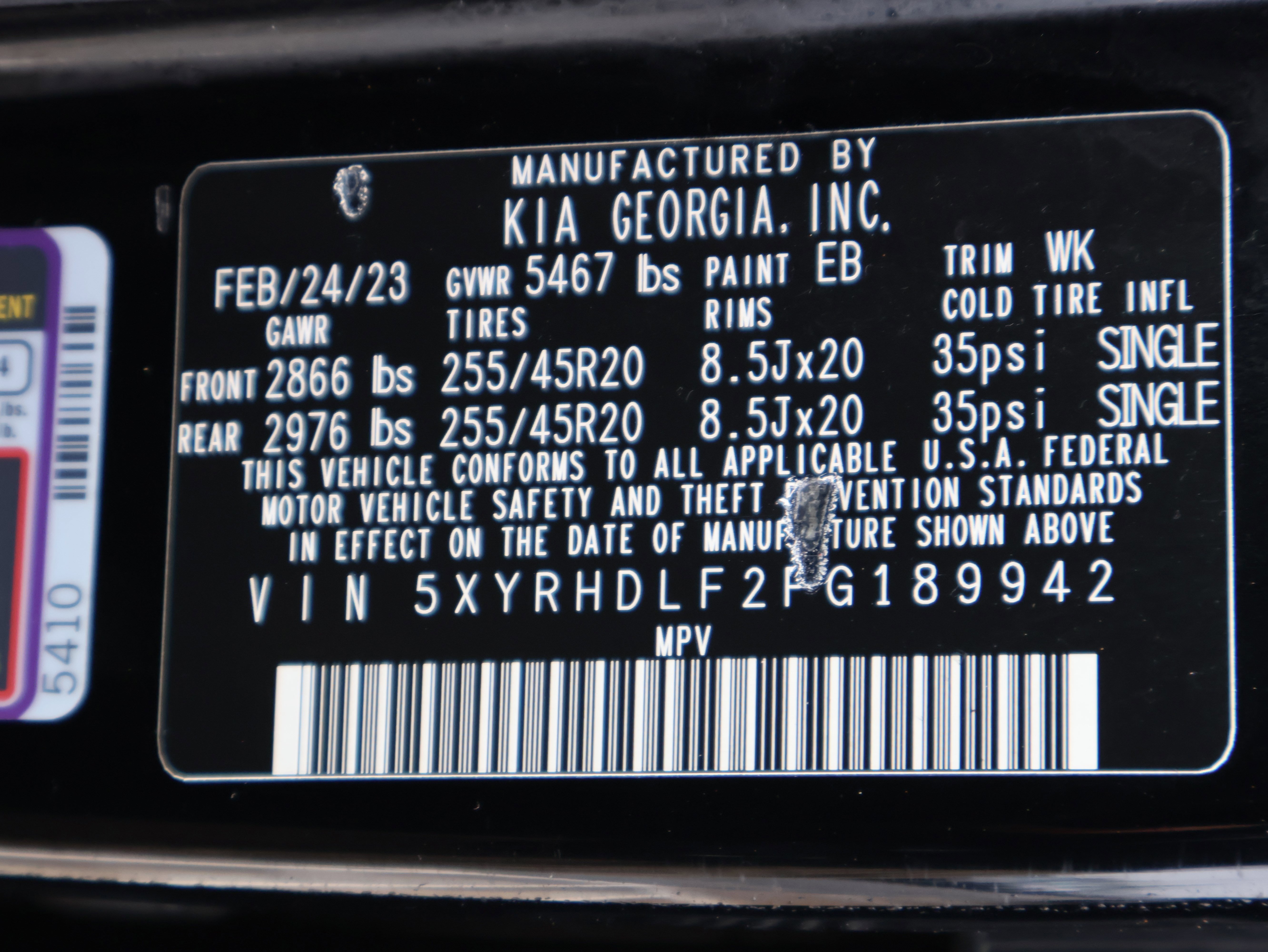 Used 2023 Kia Sorento X-Line EX image 49