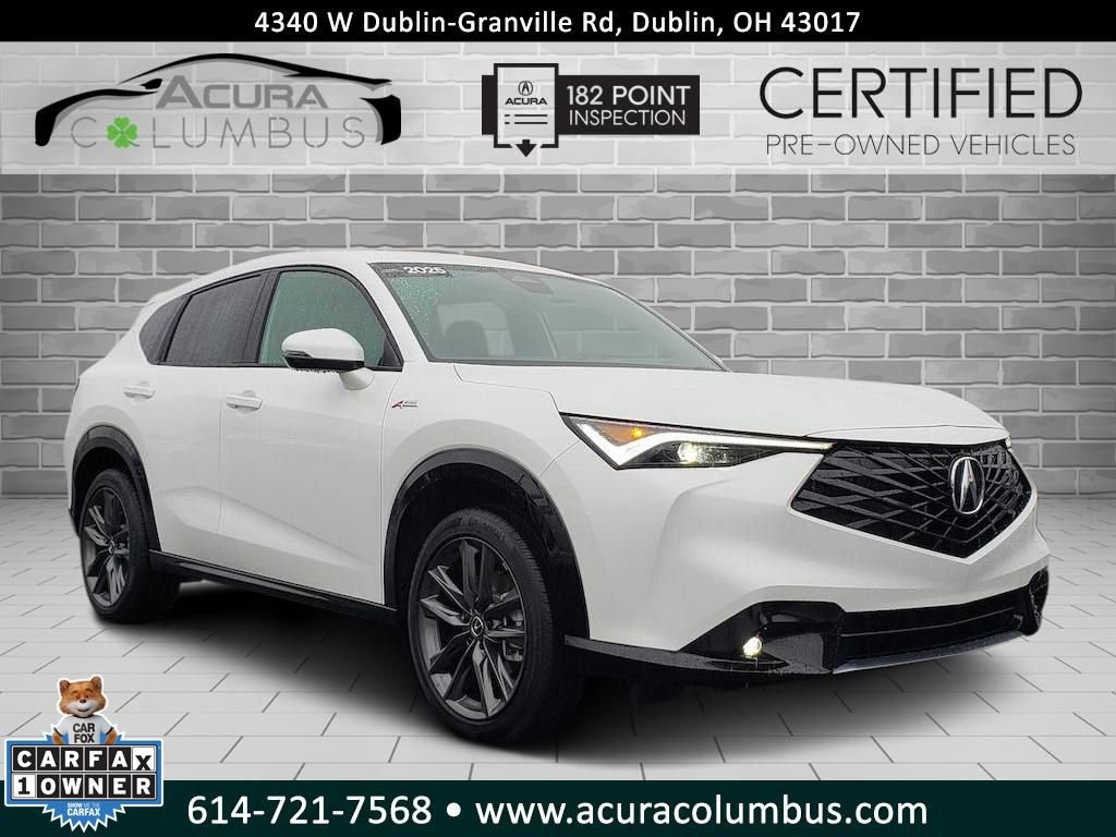 Certified 2025 Acura ADX A-Spec