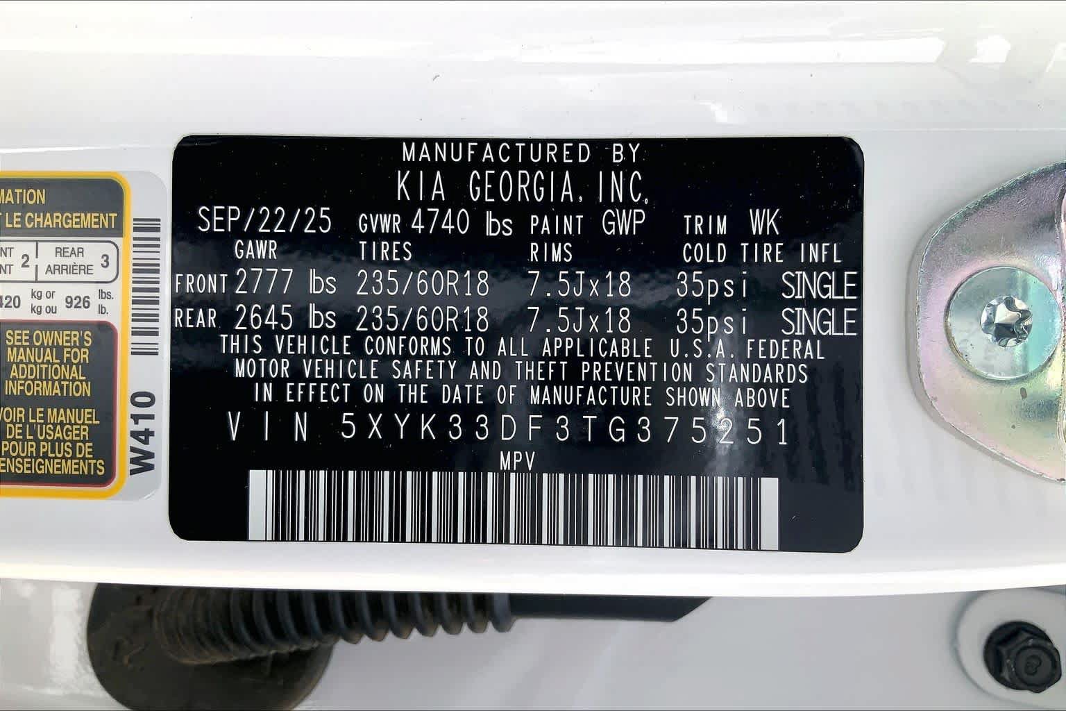 Certified 2026 Kia Sportage EX FWD image 57
