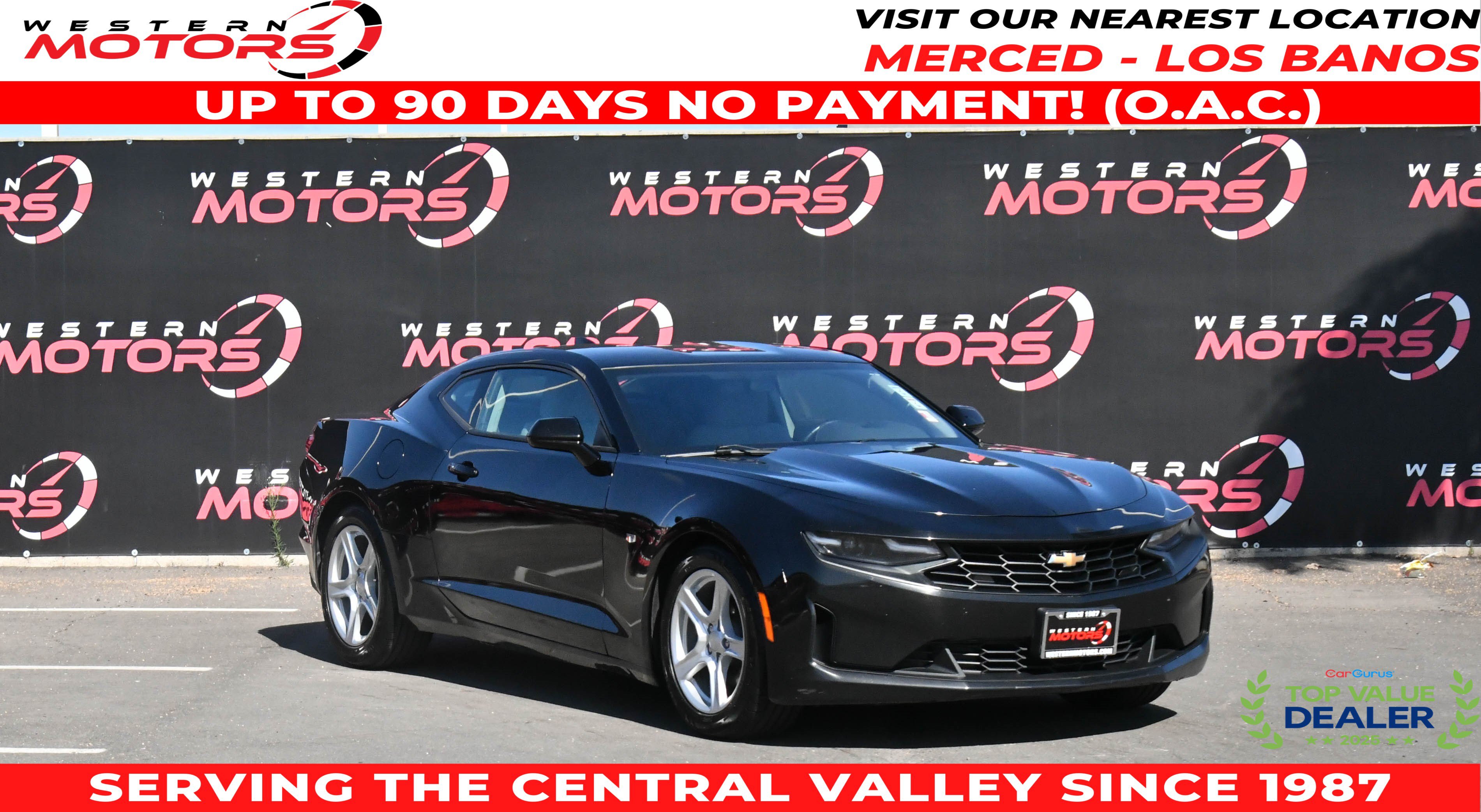 Used 2023 Chevrolet Camaro LT RWD image 1