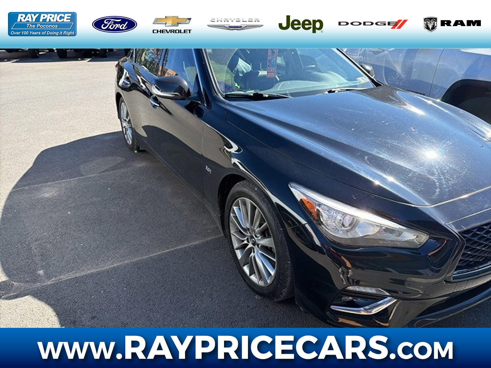 Used 2019 INFINITI Q50 Luxe w/ Essential Package (3.0T Luxe)