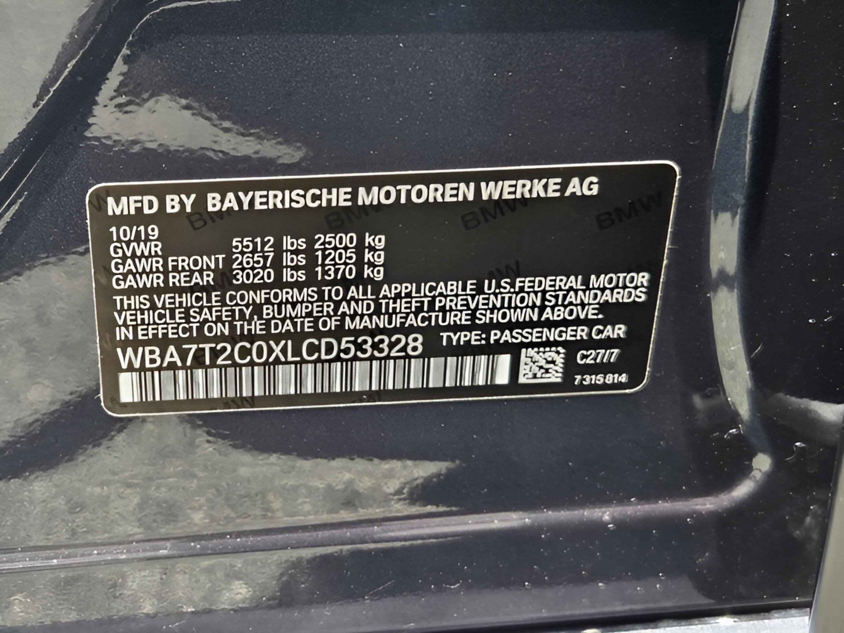 Used 2020 BMW 740i RWD image 34
