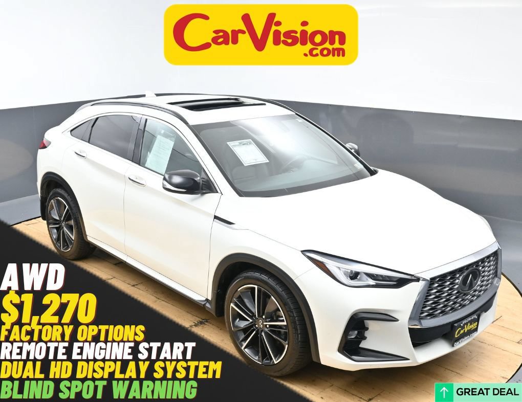 Used 2022 INFINITI QX55 Luxe w/ Cargo Package AWD/4WD image 1