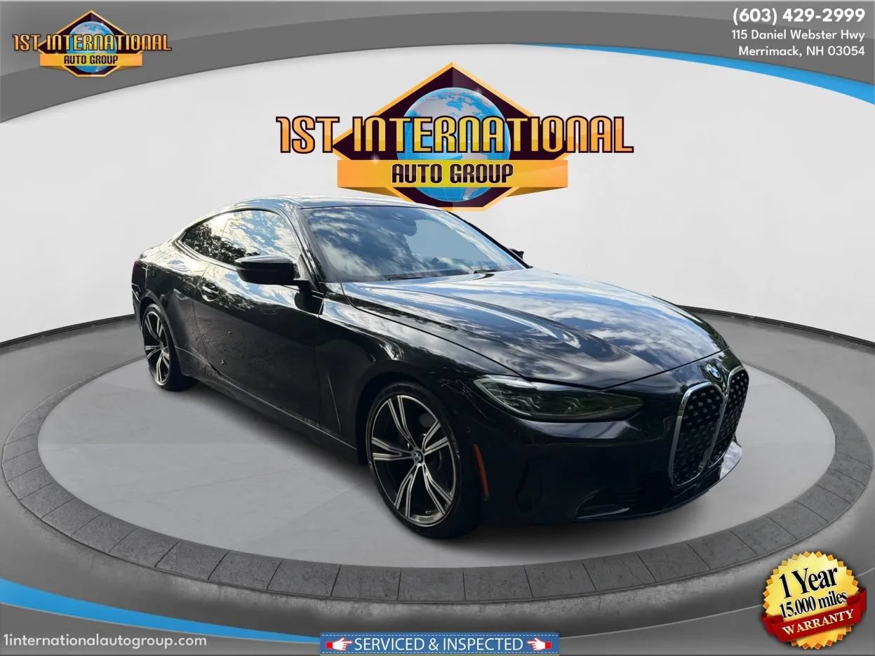 Used 2021 BMW 430i Coupe w/ Premium Package RWD image 2