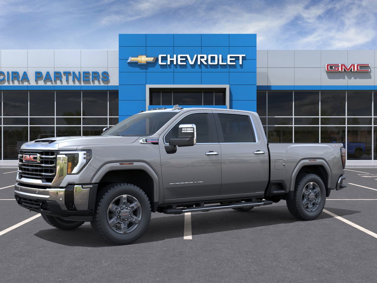 New 2025 GMC Sierra 2500 SLT w/ SLT Premium Package AWD/4WD image 3
