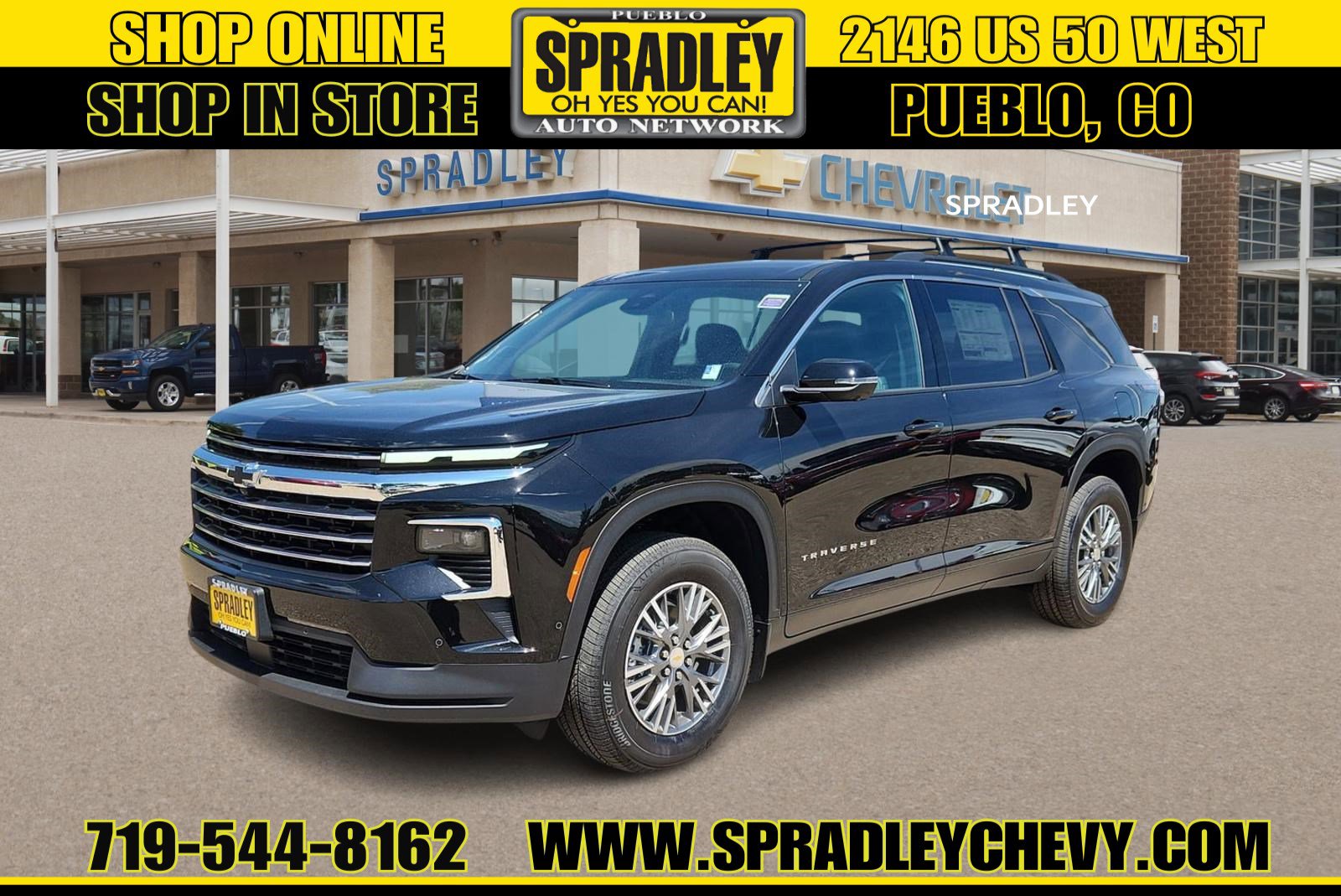 Certified 2025 Chevrolet Traverse LT w/ Enhanced Driving Package