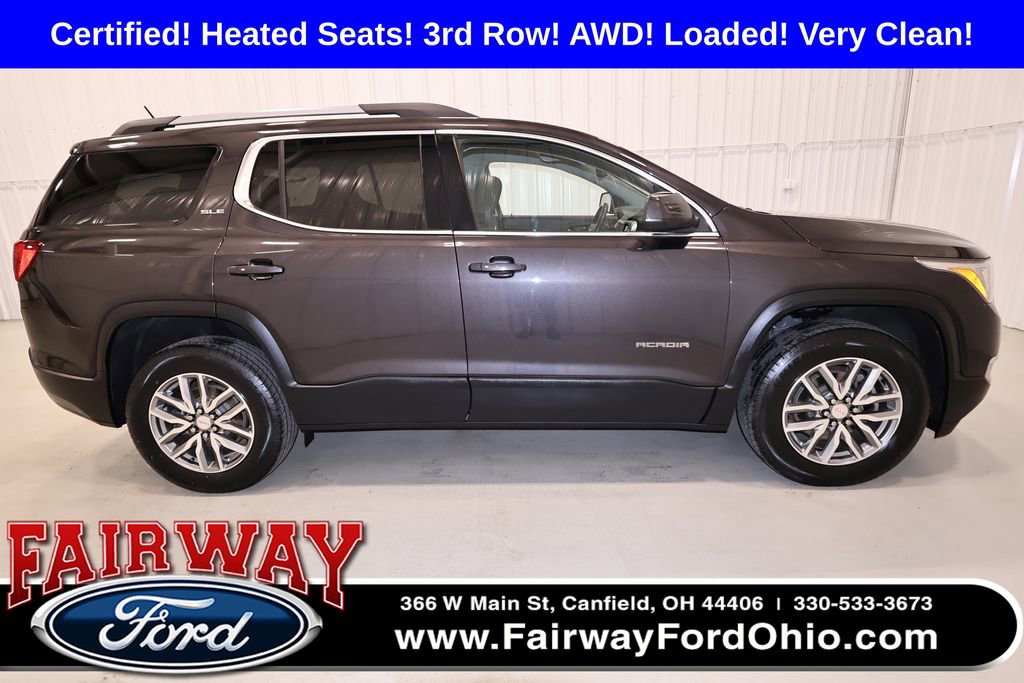 Used 2019 GMC Acadia SLE w/ Driver Alert Package I AWD/4WD image 1