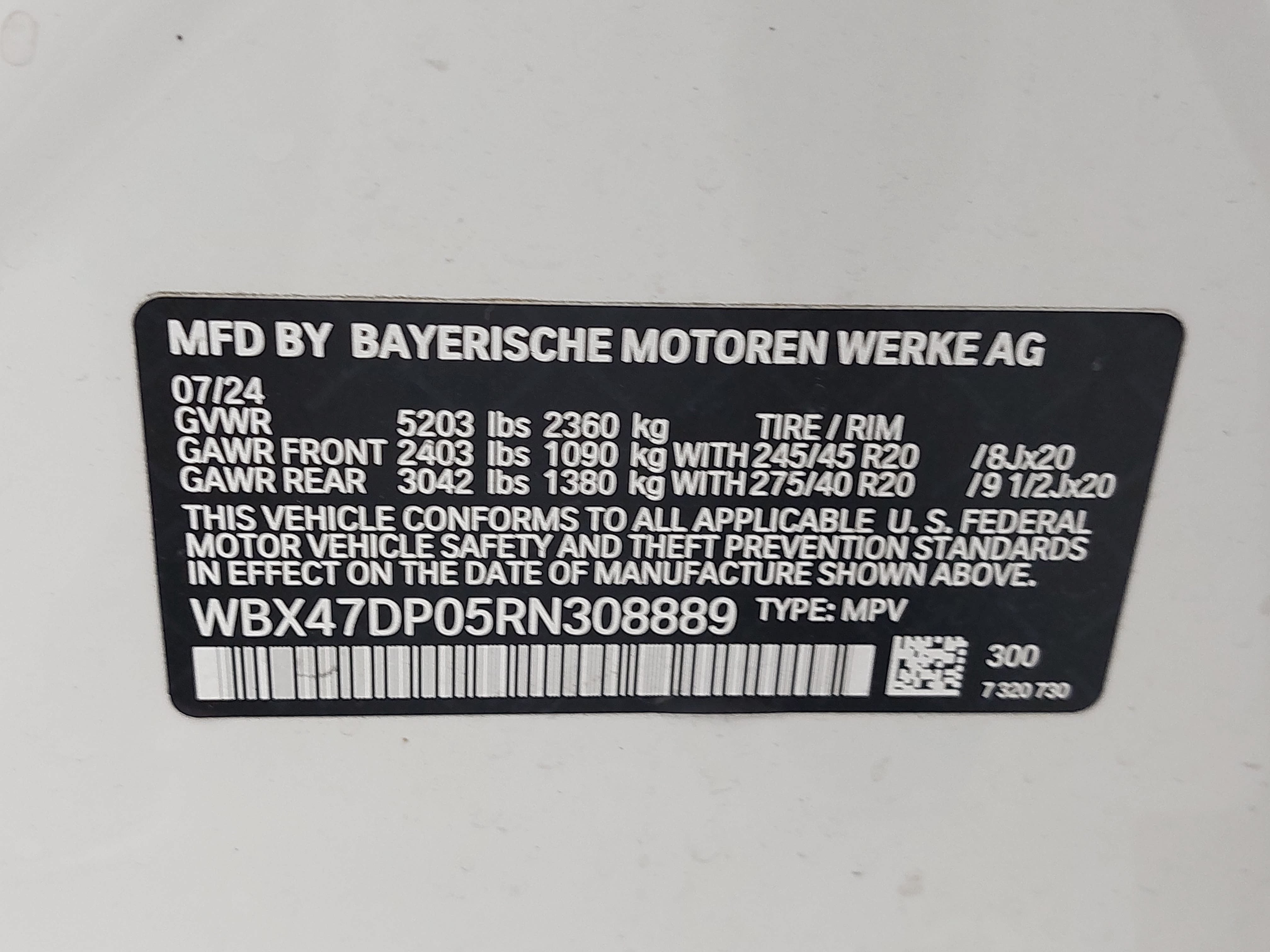 Used 2024 BMW X3 sDrive30i w/ Premium Package w/ZPA RWD image 38