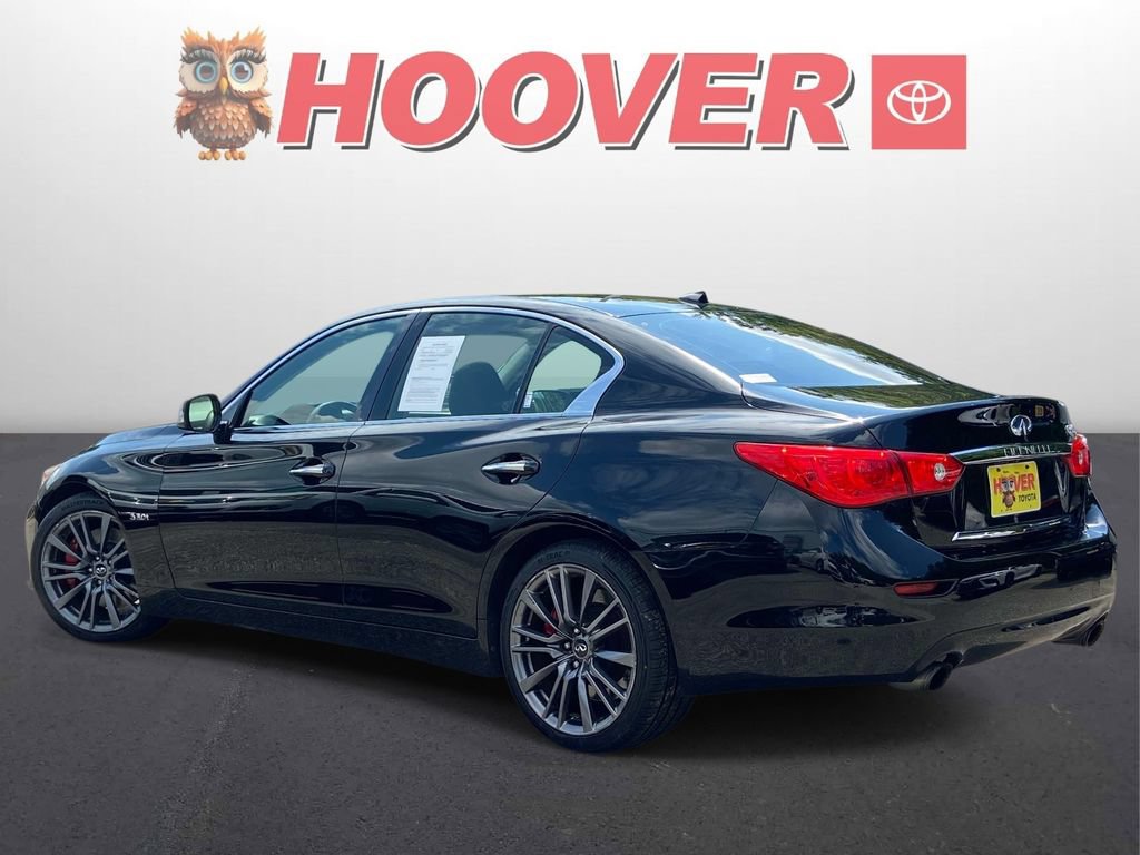 Used 2017 INFINITI Q50 Red Sport 400 RWD image 6