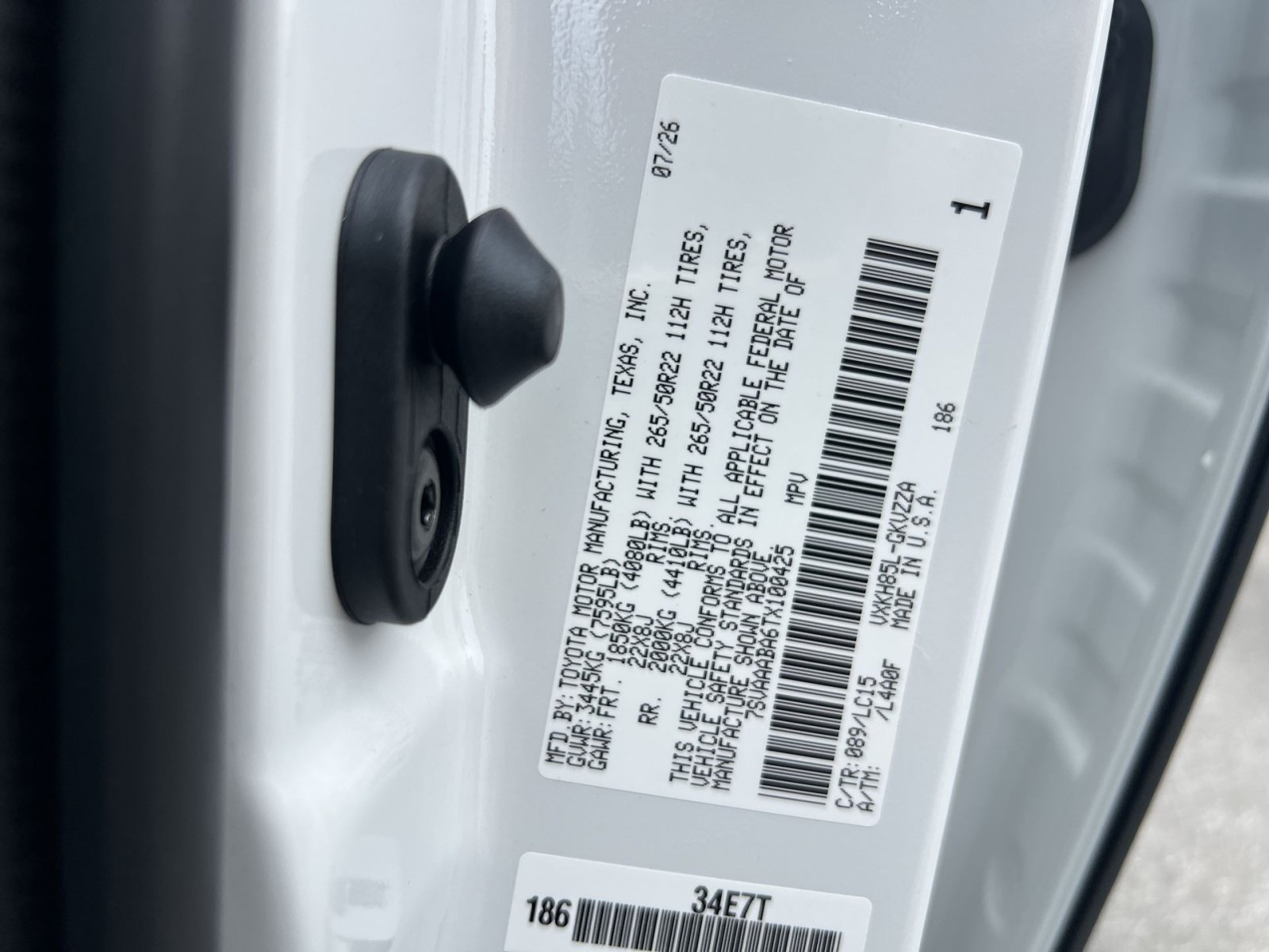 New 2026 Toyota Sequoia Capstone AWD/4WD image 23