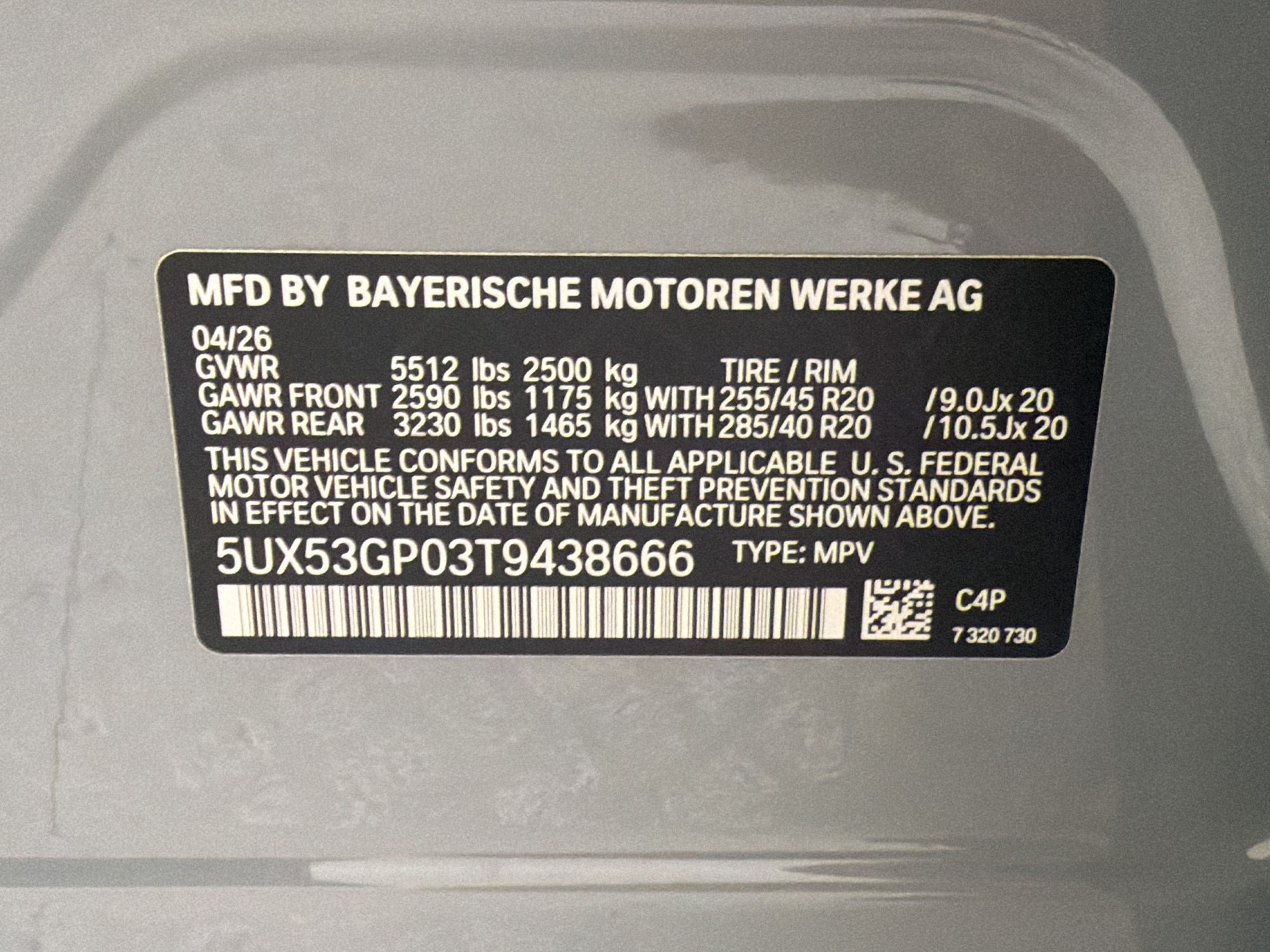 New 2026 BMW X3 xDrive30i w/ M Sport Package AWD/4WD image 24