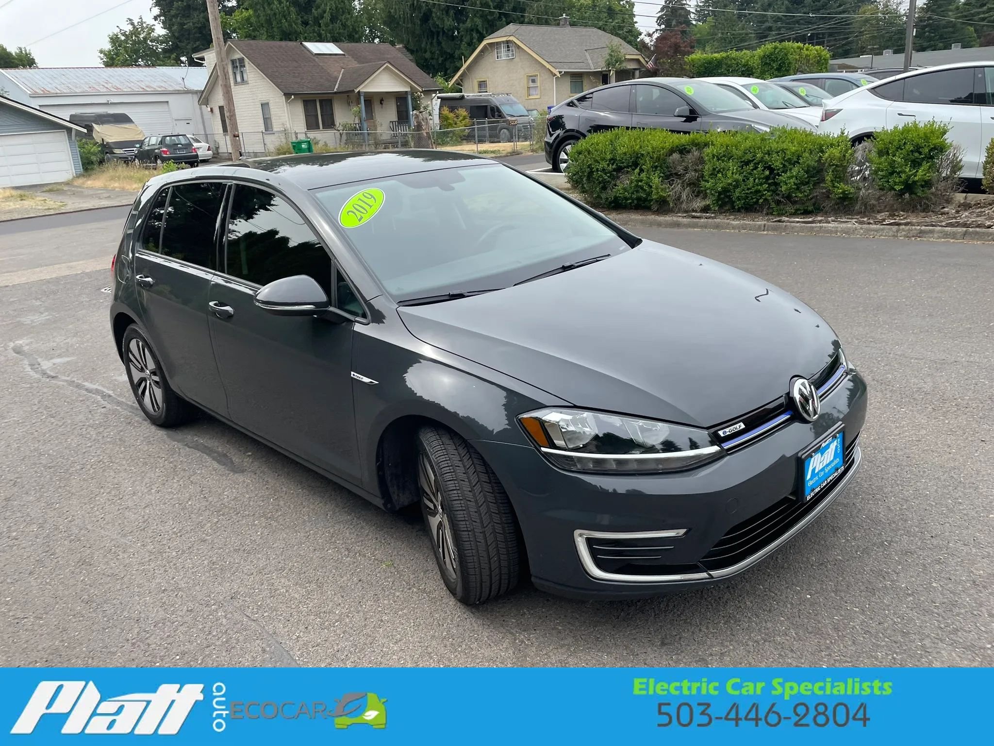 Used 2019 Volkswagen e-Golf SE w/ Driver Assistance Package FWD image 14