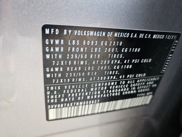 Used 2022 Volkswagen Tiguan SE R-Line image 75