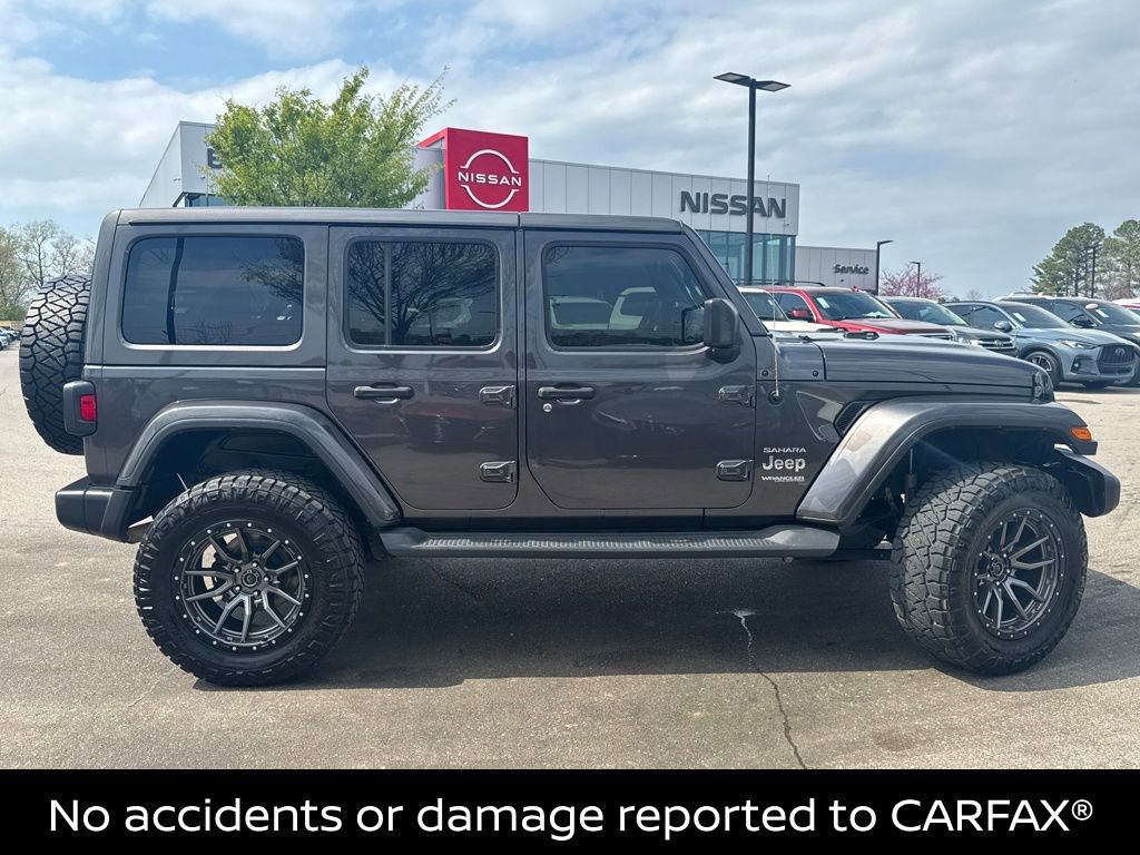Used 2021 Jeep Wrangler Unlimited Sahara w/ Uconnect 4C Nav & Sound Group image 3