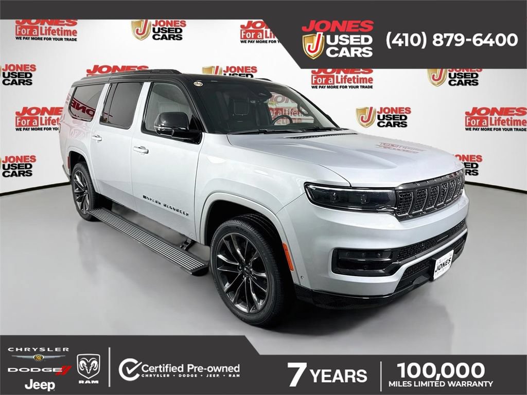 Used 2024 Jeep Grand Wagoneer L Series II w/ Quick Order Packagew 28T AWD/4WD image 1