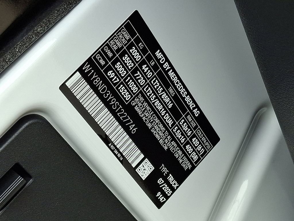 New 2025 Mercedes-Benz Sprinter 3500 image 18
