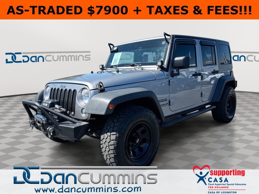 Used 2014 Jeep Wrangler Unlimited Sport w/ Quick Order Package 24S AWD/4WD video 1