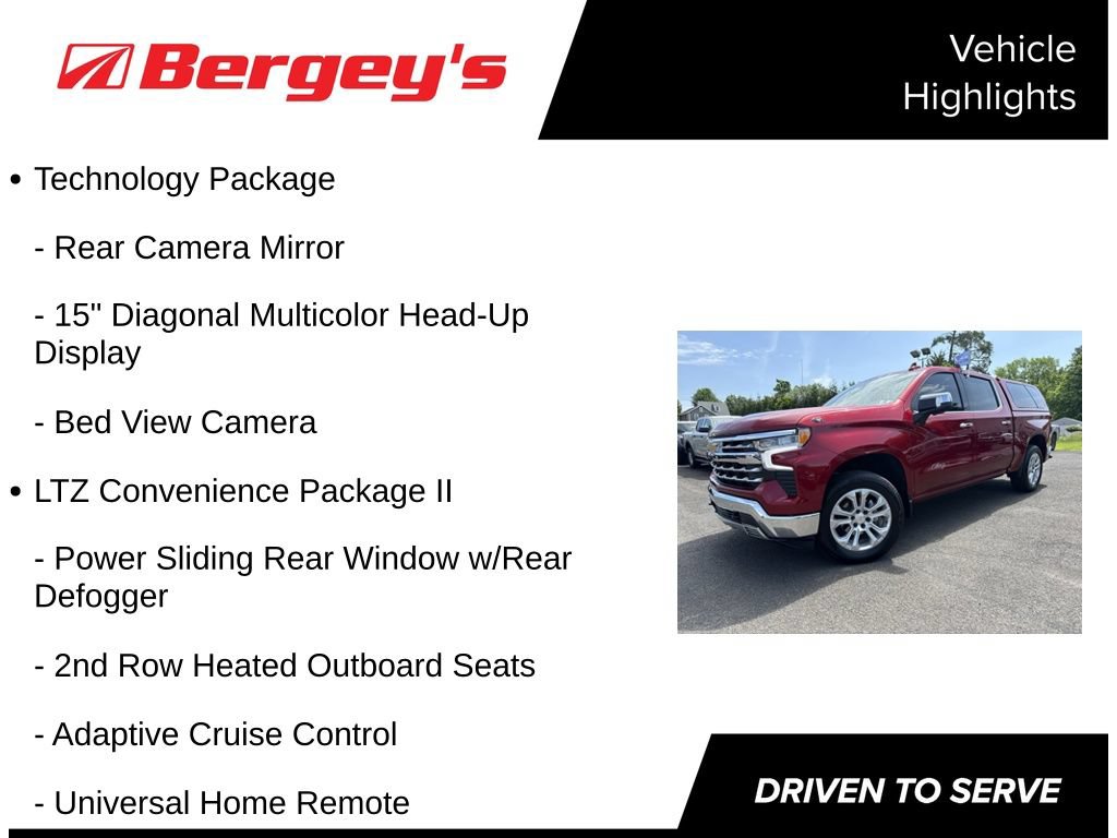 Used 2023 Chevrolet Silverado 1500 LTZ w/ LTZ Premium Package AWD/4WD image 5