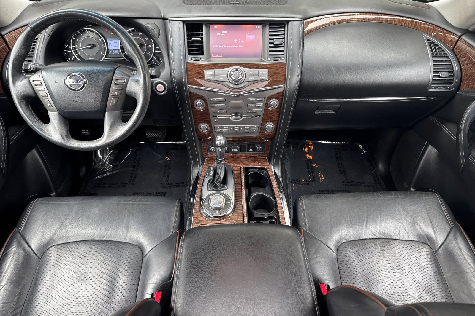 Used 2017 Nissan Armada Platinum w/ Captain Seat Package AWD/4WD image 13