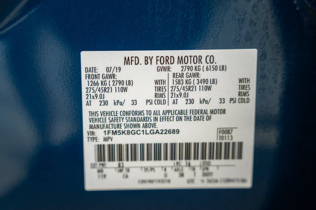 Used 2020 Ford Explorer ST w/ ST High-Performance Pack AWD/4WD image 50