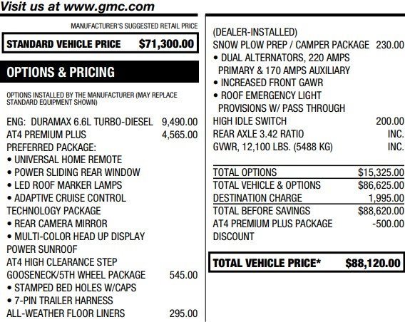 Certified 2024 GMC Sierra 3500 AT4 w/ AT4 Premium Plus Package image 3