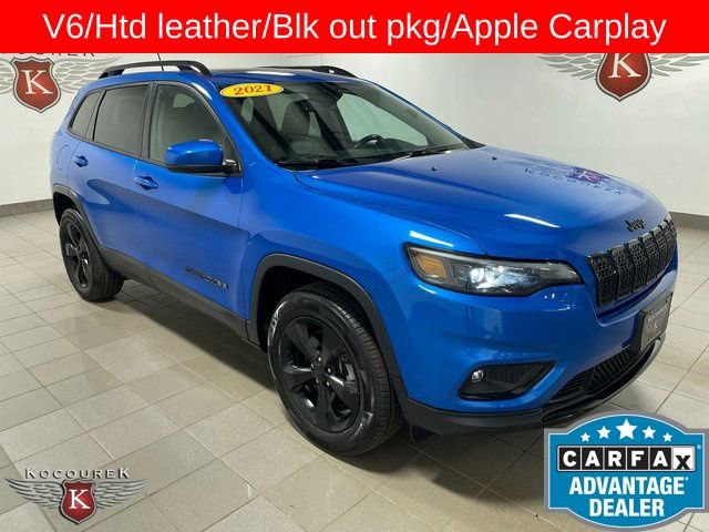 Used 2021 Jeep Cherokee Latitude Lux w/ Sun & Sound Group AWD/4WD image 1