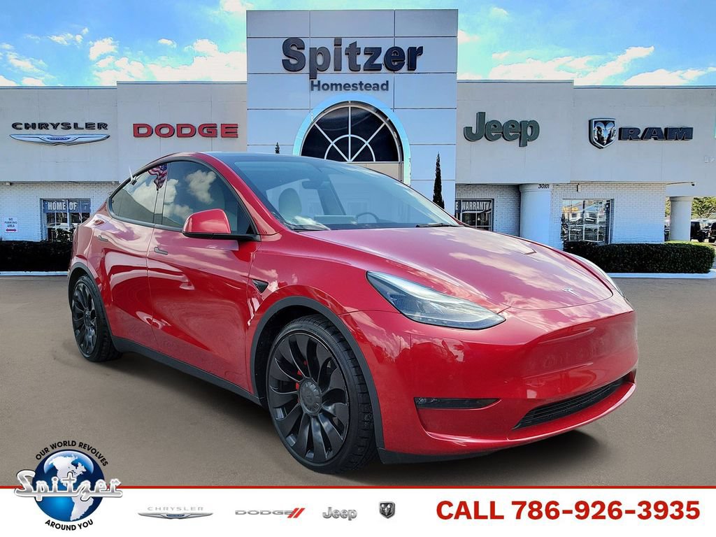 Used 2022 Tesla Model Y Performance AWD/4WD image 1