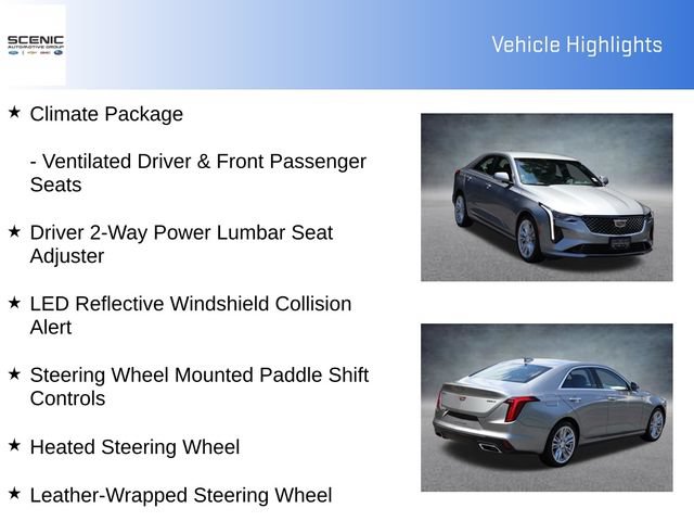 Used 2023 Cadillac CT4 Premium Luxury w/ Climate Package RWD image 15