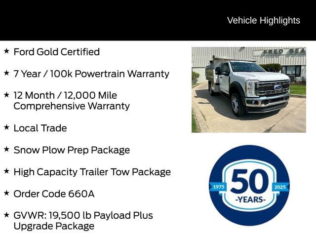 Certified 2024 Ford F550 4x4 Regular Cab Super Duty image 6