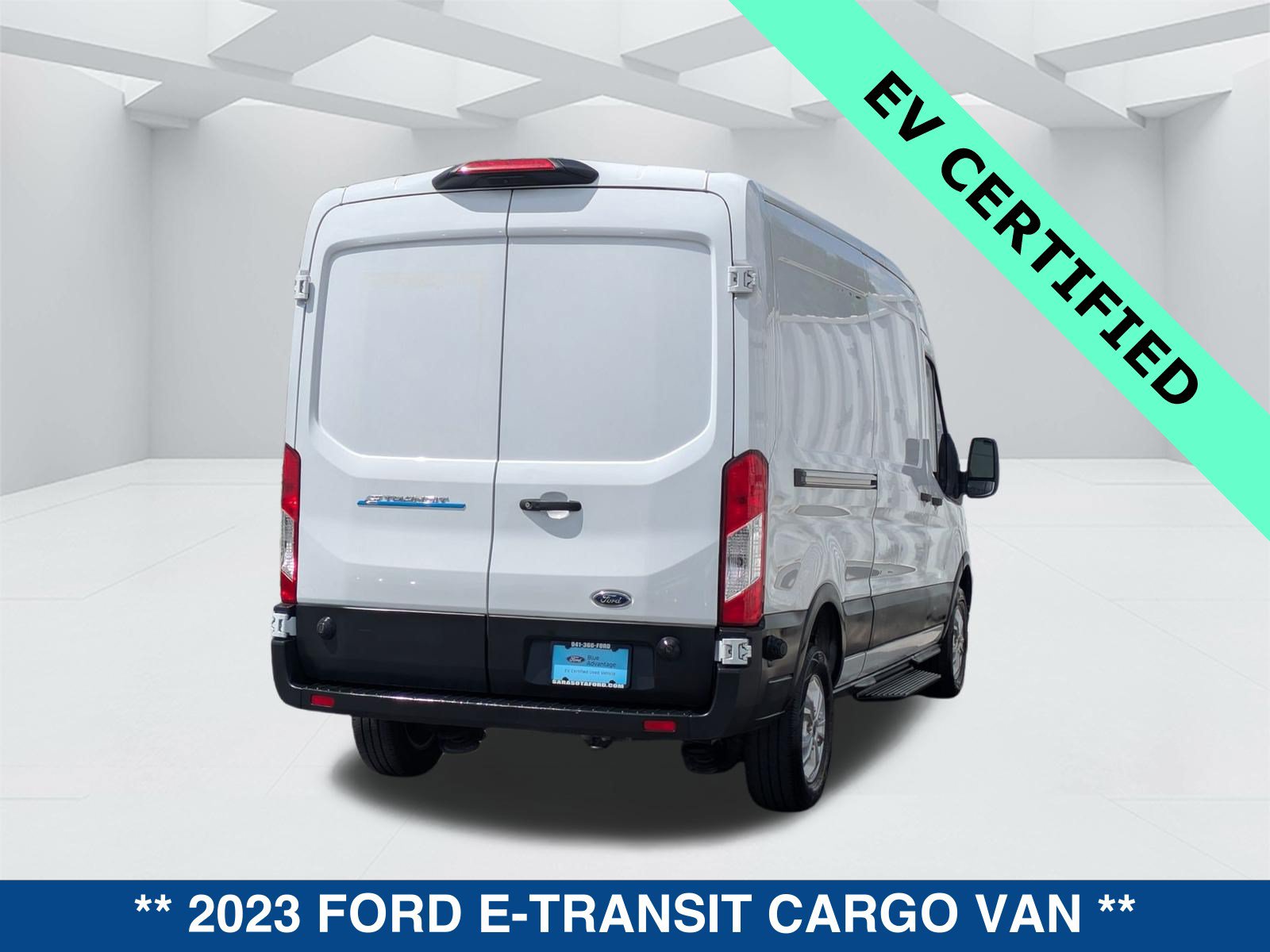 Certified 2023 Ford E-Transit Medium Roof RWD image 5