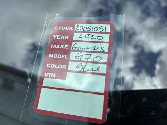 Used 2020 Genesis G70 2.0T w/ Elite Package image 10