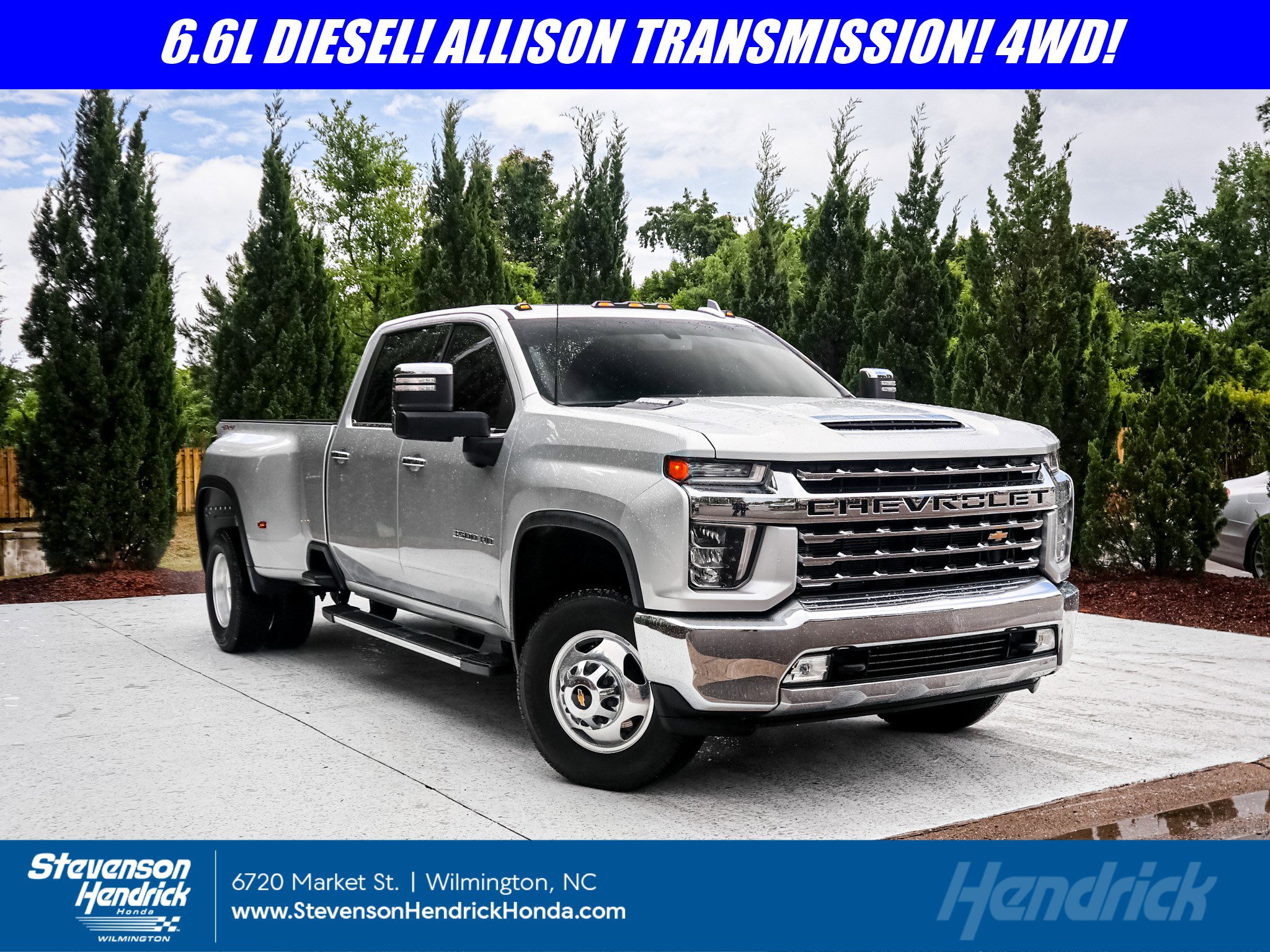 Used 2021 Chevrolet Silverado 3500 LTZ w/ LTZ Convenience Package AWD/4WD image 1