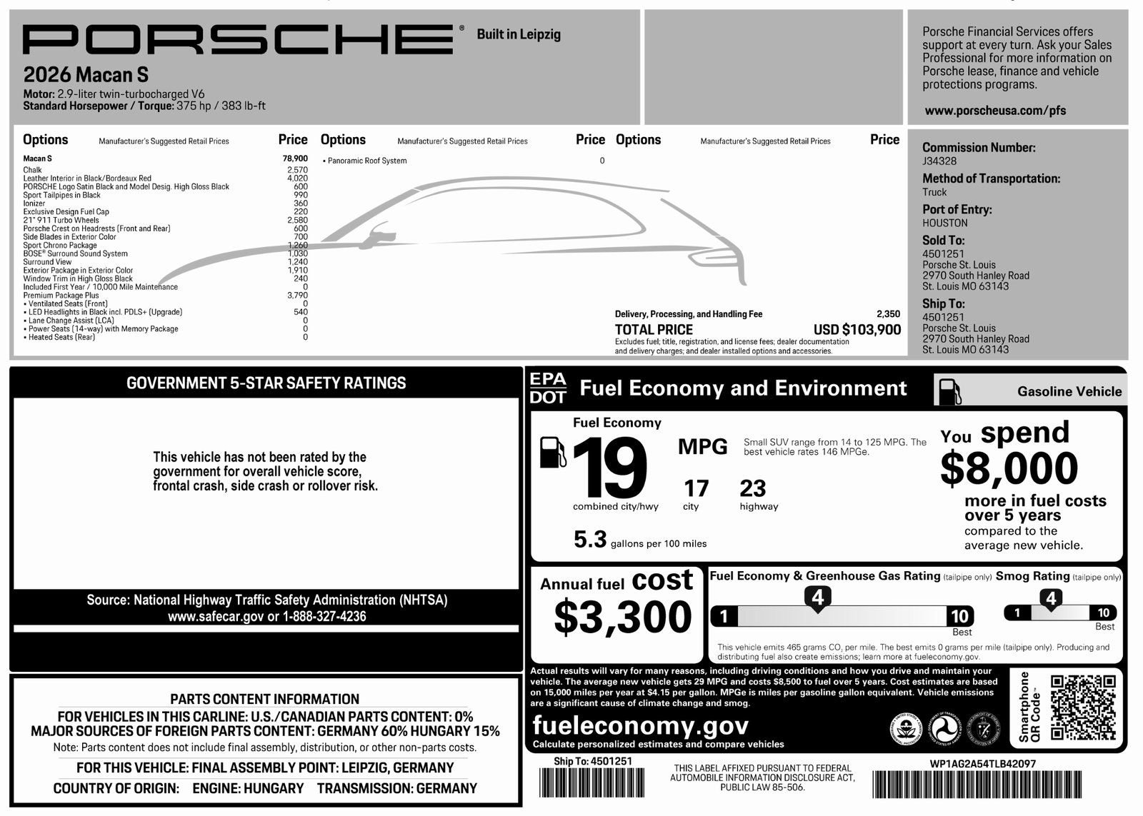 New 2026 Porsche Macan S image 54