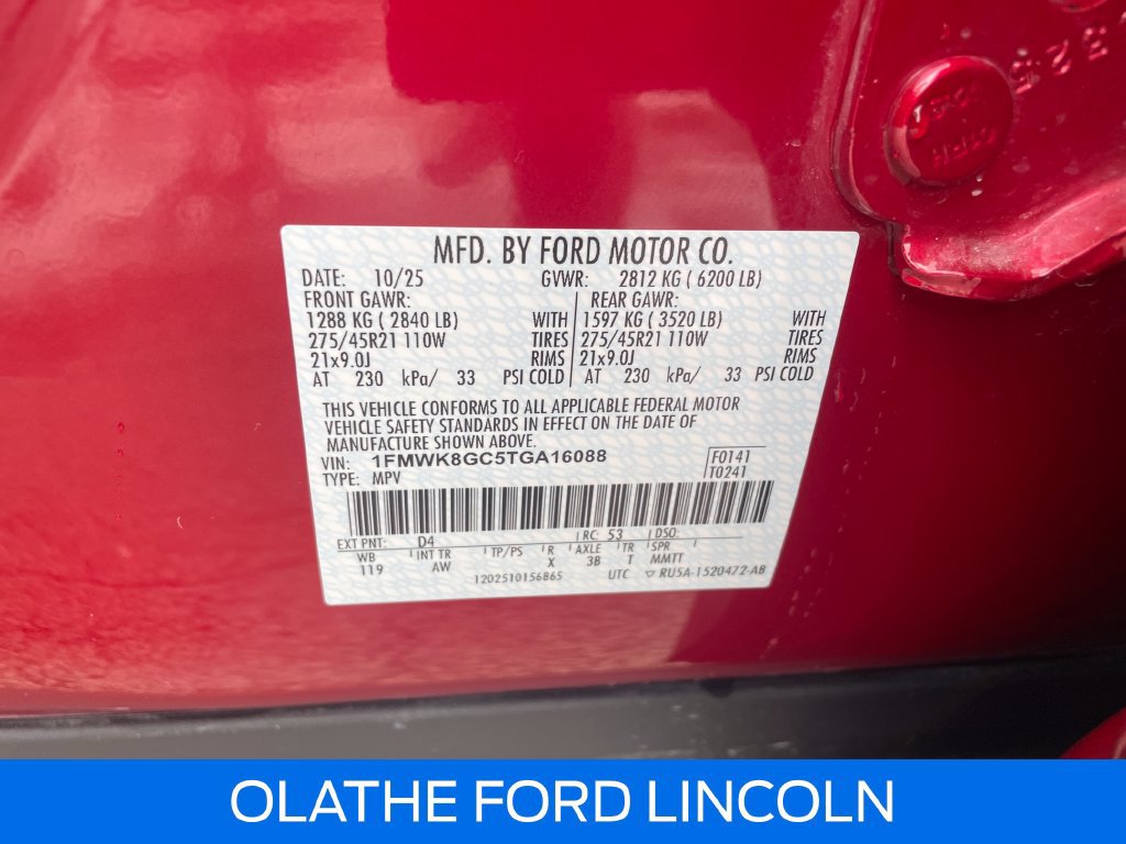 Used 2026 Ford Explorer ST AWD/4WD image 24