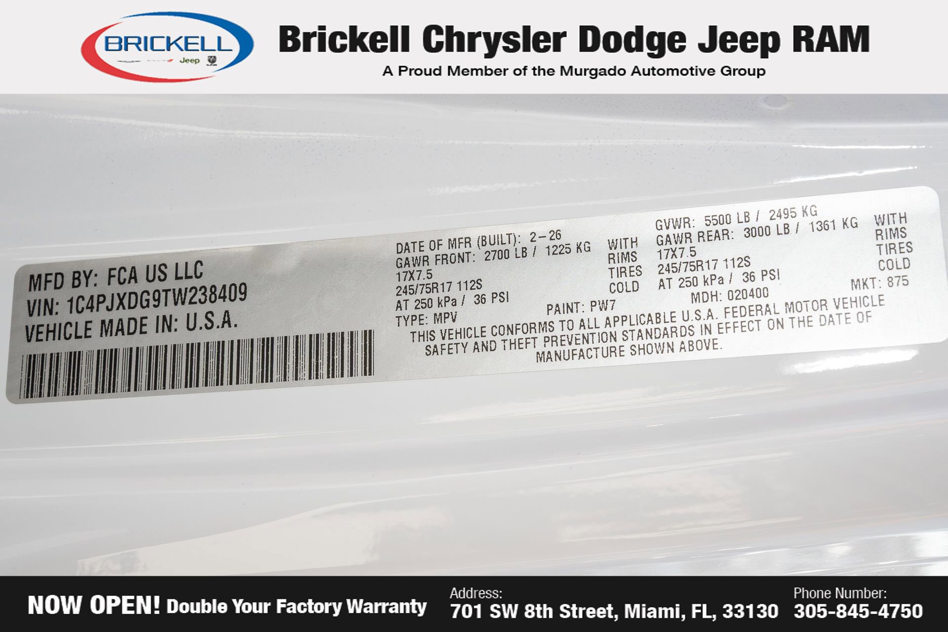 New 2026 Jeep Wrangler Sport S image 32