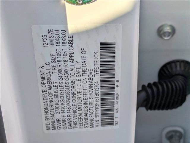 New 2026 Honda Ridgeline TrailSport+ image 16