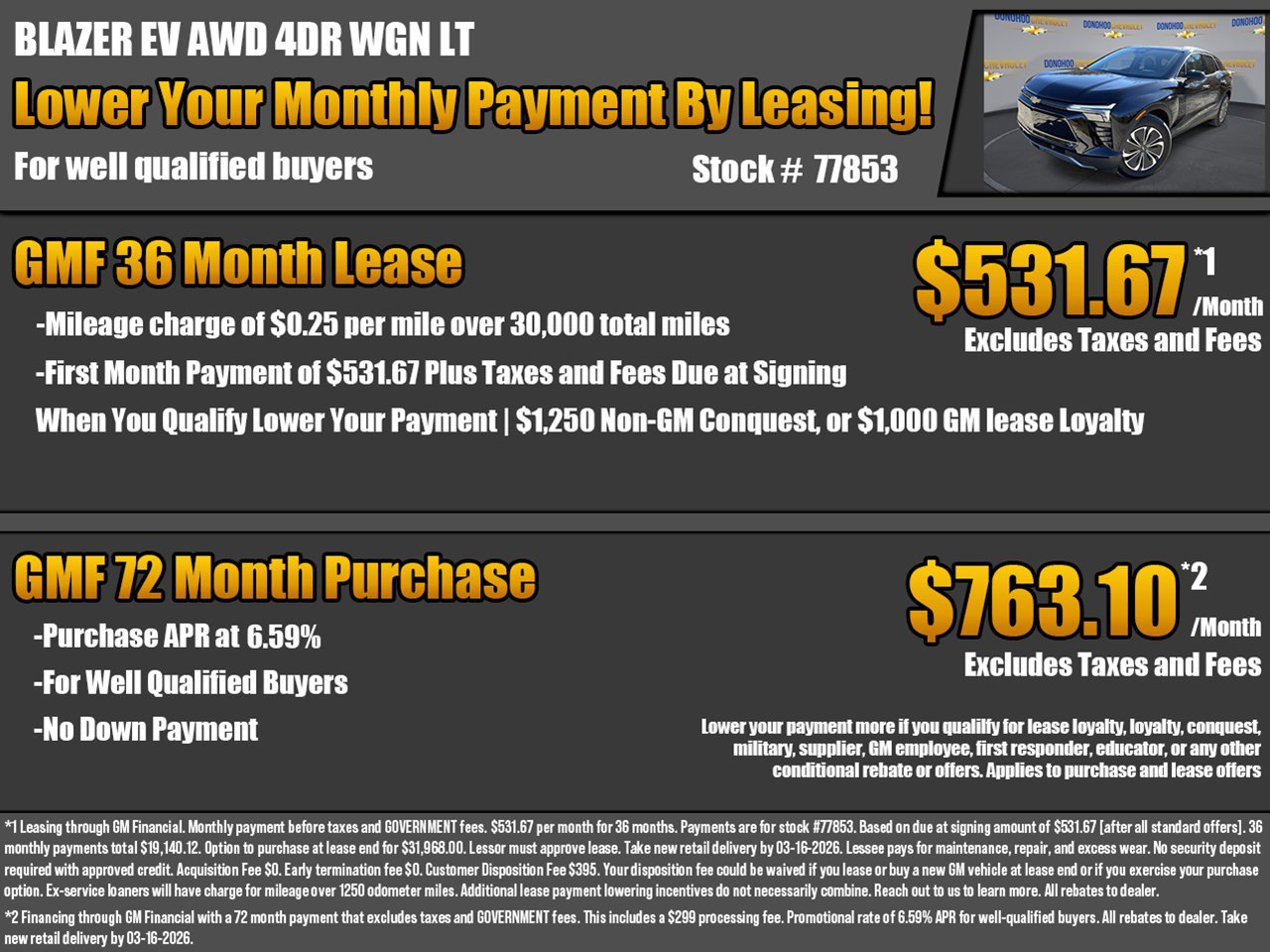 New 2025 Chevrolet Blazer EV LT image 2