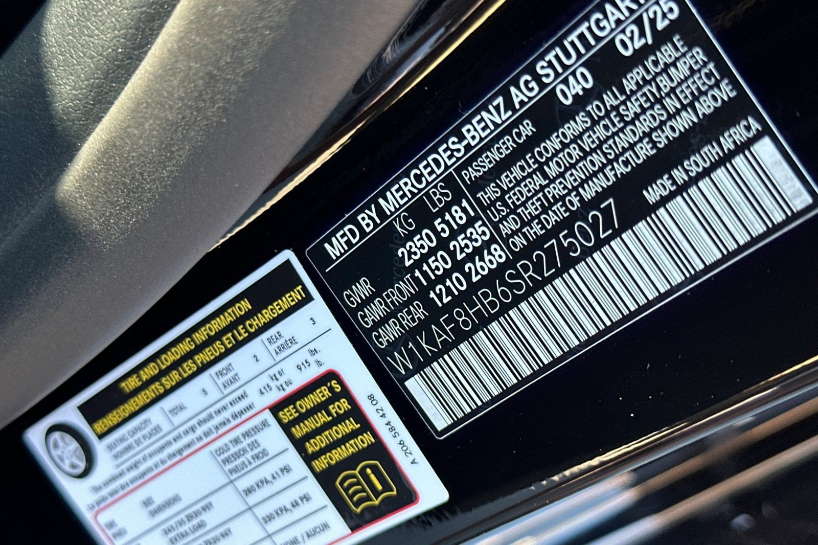 Certified 2025 Mercedes-Benz C 43 AMG 4MATIC Sedan image 31