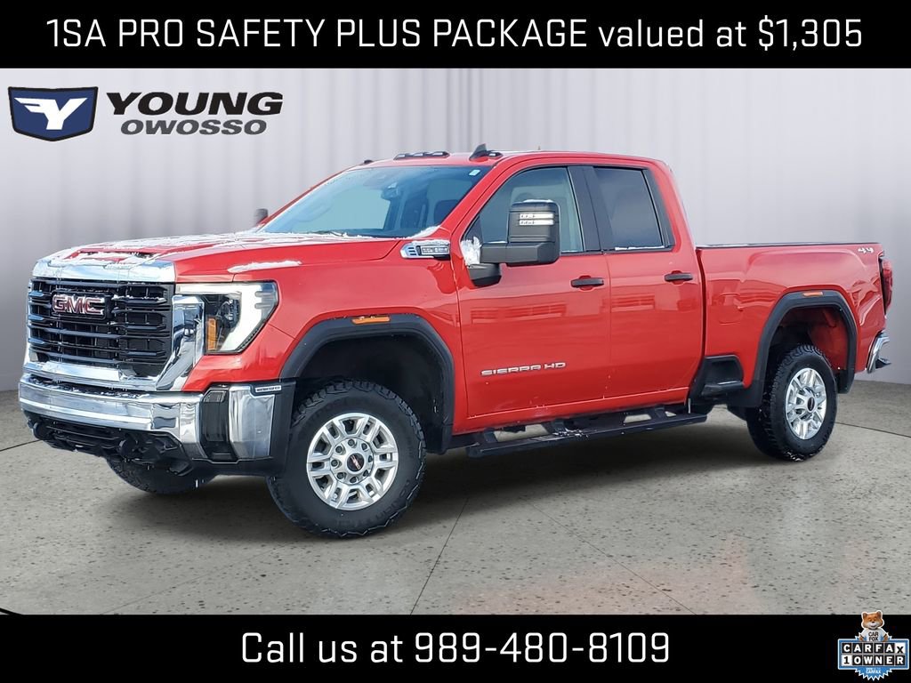 Certified 2024 GMC Sierra 2500 Pro w/ 1SA Pro Safety Plus Package image 1