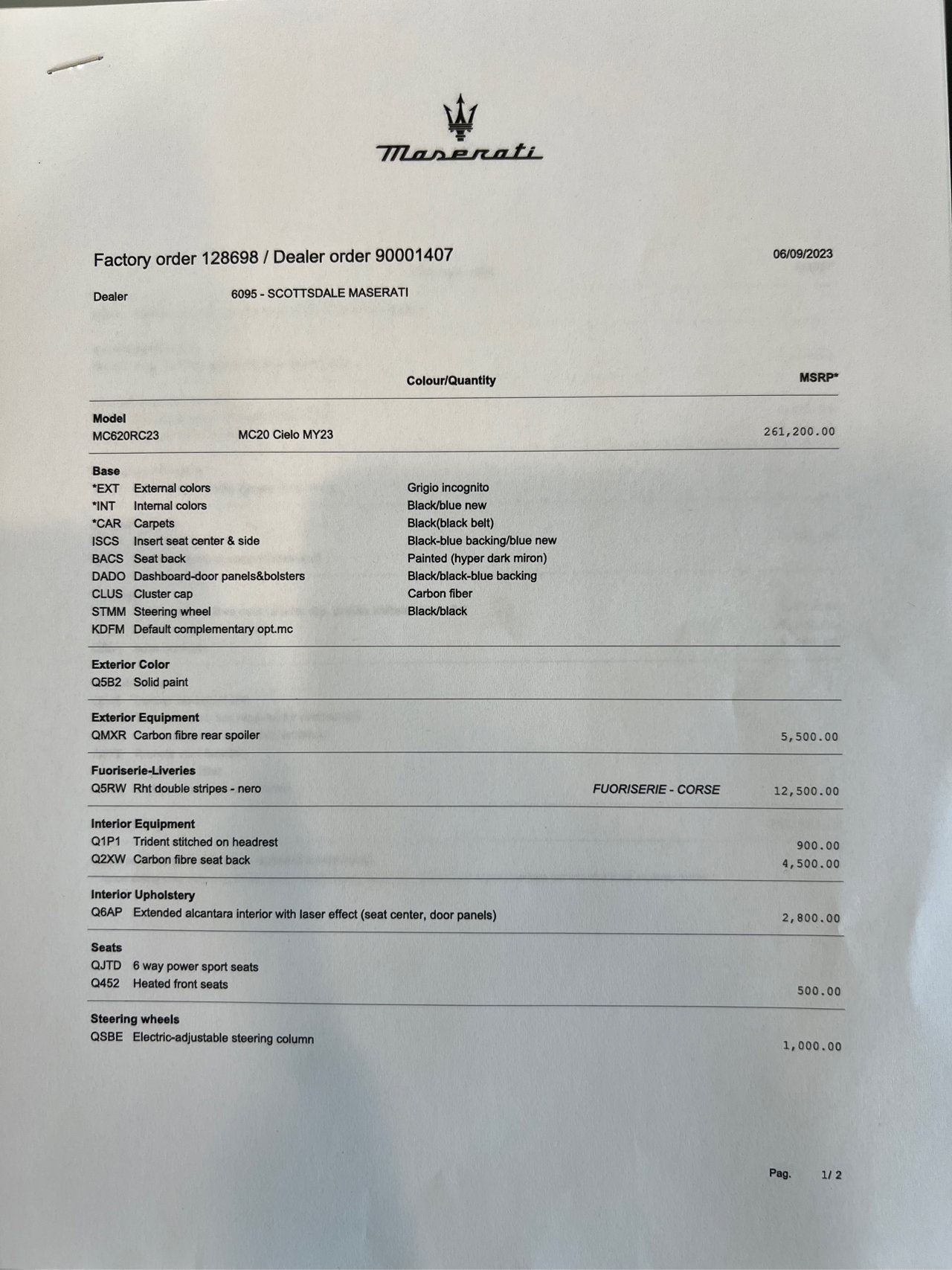 Used 2023 Maserati MC20 Spyder image 36