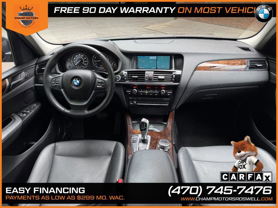 Used 2016 BMW X3 xDrive28i w/ Premium Package AWD/4WD image 2