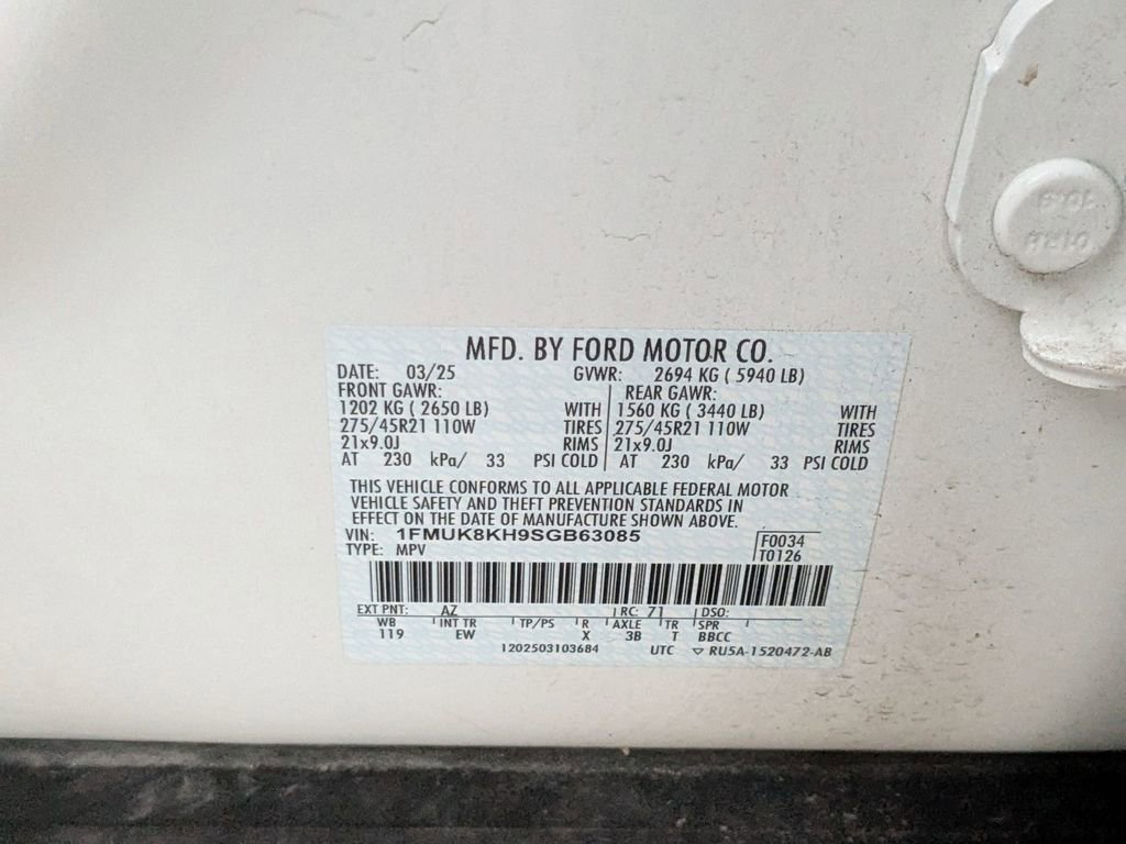 Used 2025 Ford Explorer ST-Line w/ ST-Line Street Pack image 30