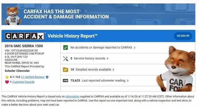 Used 2016 GMC Sierra 1500 4x4 Double Cab image 5