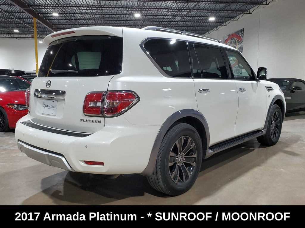 Used 2017 Nissan Armada Platinum w/ Captain Seat Package RWD image 10