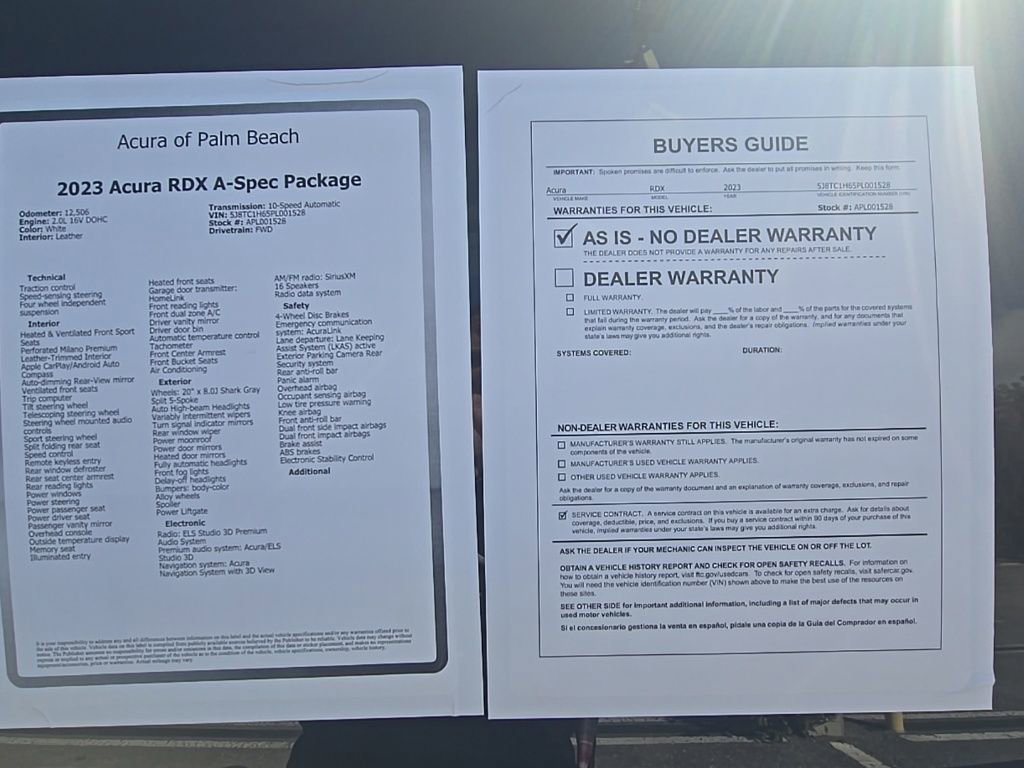 Certified 2023 Acura RDX A-Spec image 11