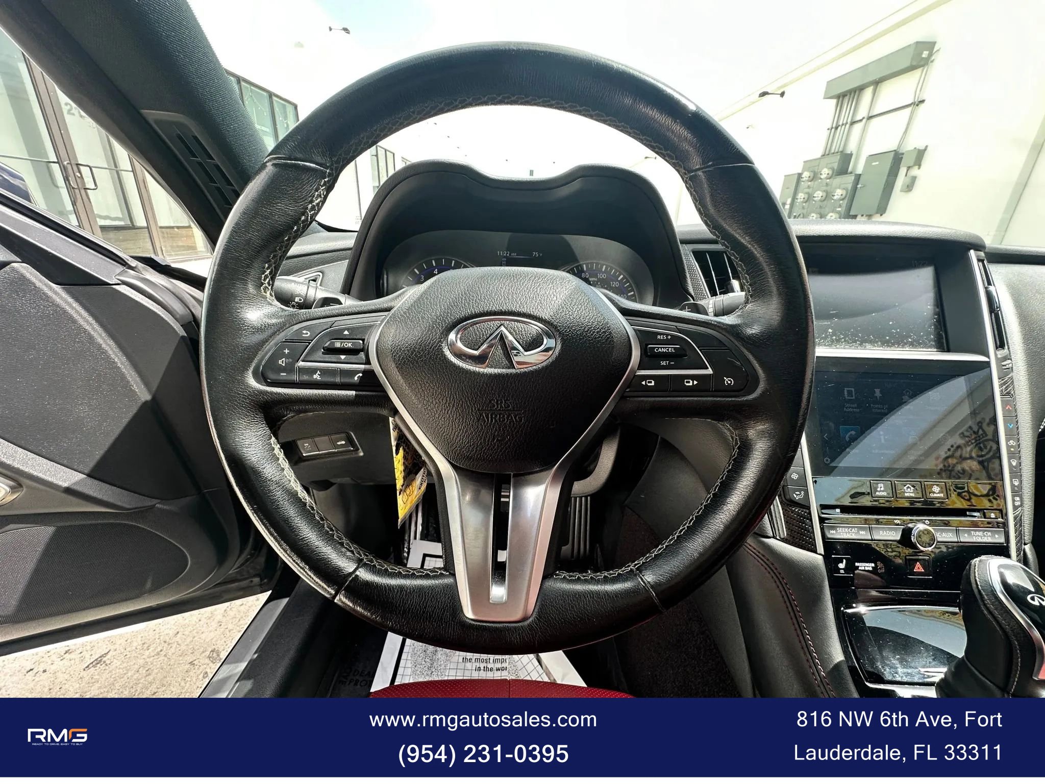 Used 2019 INFINITI Q60 Red Sport 400 w/ Cargo Package AWD/4WD image 18
