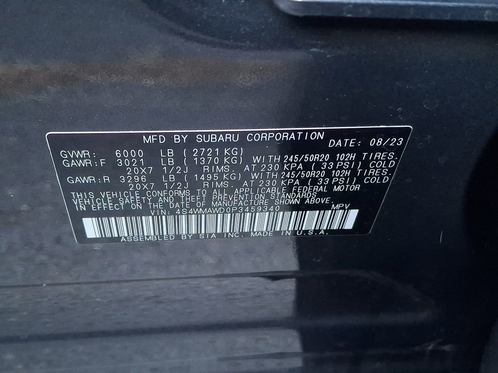 Used 2023 Subaru Ascent Touring image 22