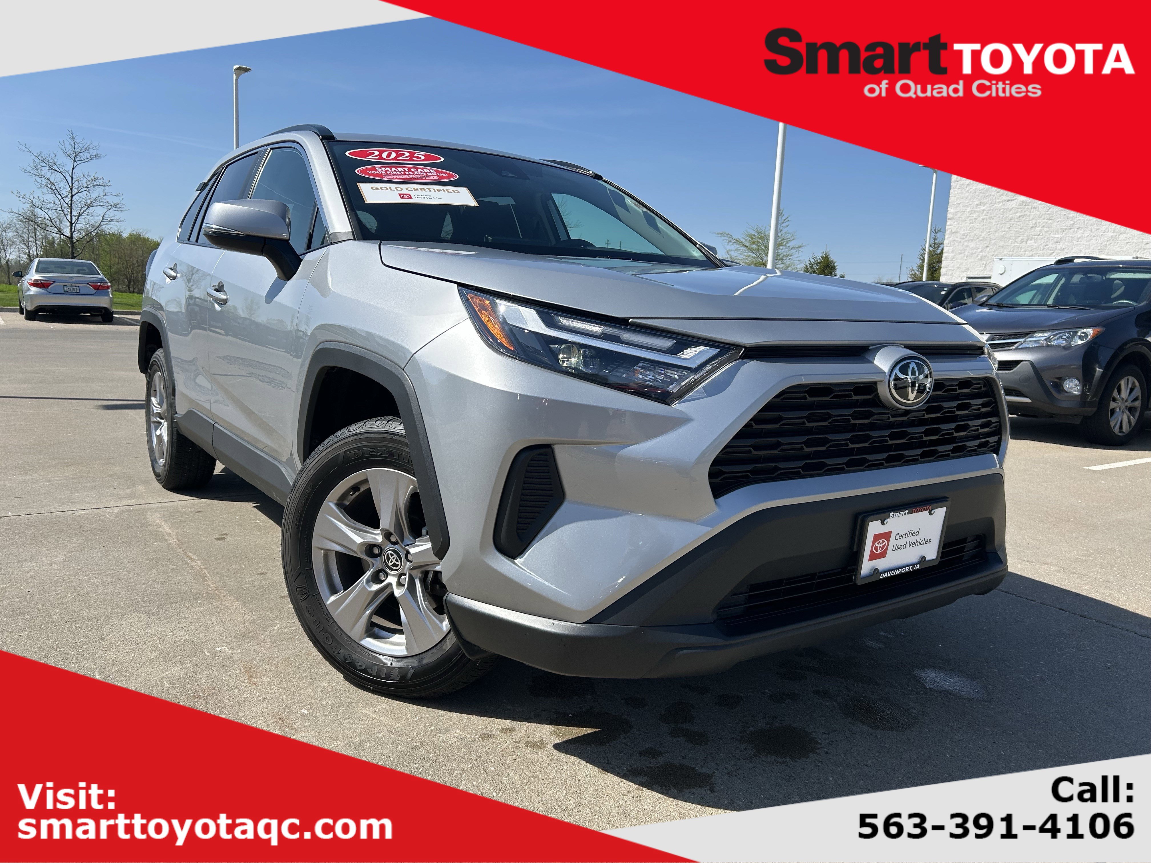 Certified 2025 Toyota RAV4 XLE
